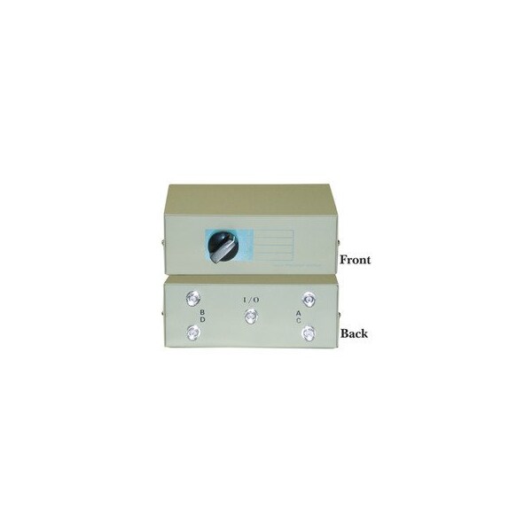 Cable Wholesale ABCD 4 Way Switch Box, BNC Female 40B1-01604 - main