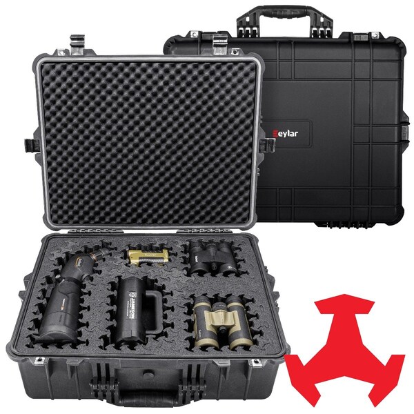 Eylar 24in X-Large Hard Case Equipped With Ragar Reconfigurable & Reusable XP Crosslinked Foam Insert SA00041-BLK-RG-XP - main
