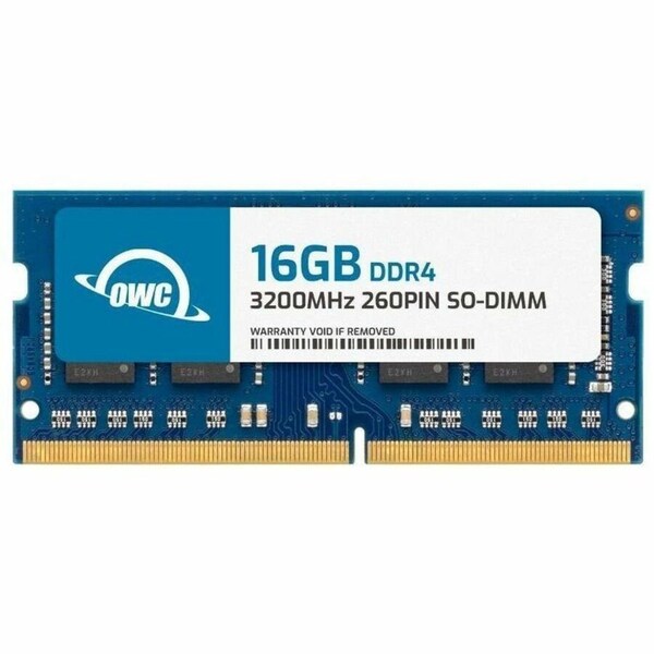 Owc 16GB DDR4 3200MHZ PC4-25600 CL22 1RX8 NON-ECC SODIMM 1.2V 260-PIN LAPTOP NOT OWC3S2D41R816GB - main