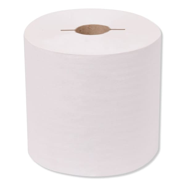 Tork Universal Hand Towel Roll, Notched, 1-Ply, 7.5 x 10, White, 756 Towels, 6PK 7171600 - main