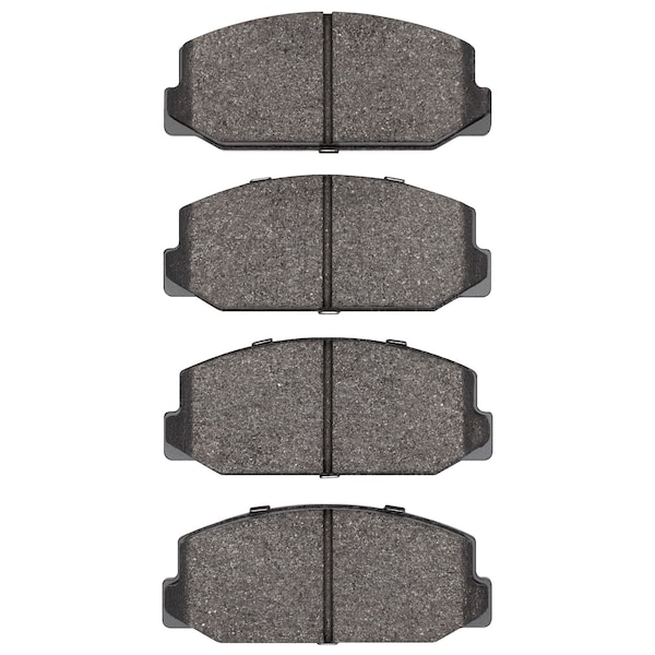 Dynamic Friction Co DFC 5000 Advanced Brake Pads - Semi Metallic 1551-0178-00 - main