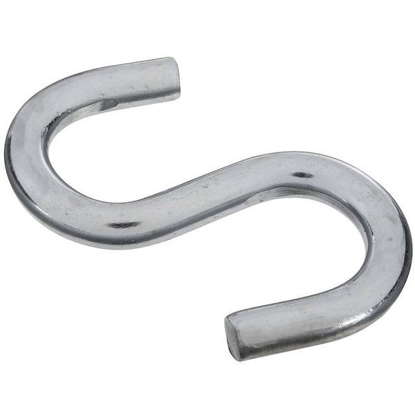 National Hardware S-Hook, 180 lb Working Load, Steel, Zinc N347-849 - main