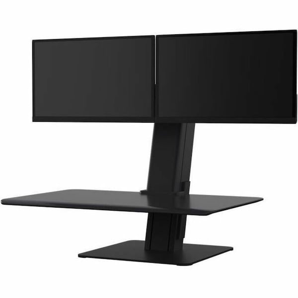 Humanscale QS ECO 2.0, DUAL MONITOR, BLACK QSE2DMB - main