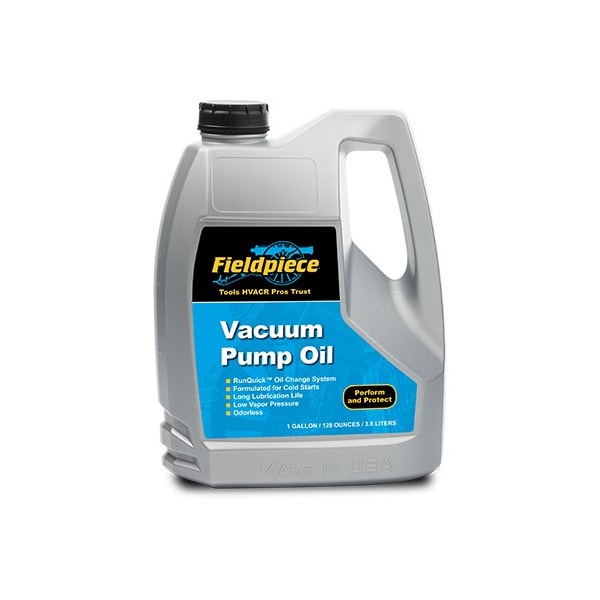 Fieldpiece Refrigerant Evac Pump Oil, 1 gal, Bottle OIL128 - main