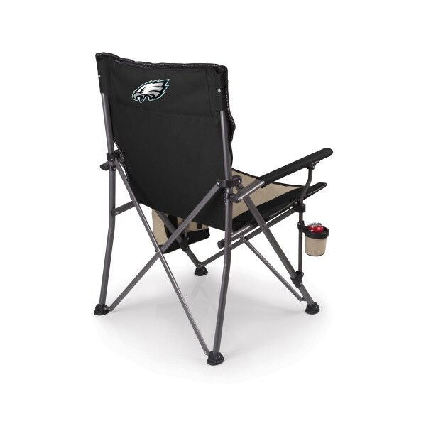 Picnic Time Family Of Brands NFL Philadelphia Eagles - Logo - Big Bear XXL Camping Chair with Cooler 808-00-175-244-2 - main