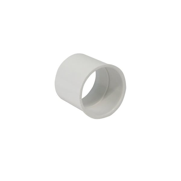 Genova IPEX Sewer Coupling, 3 in, SD Hub x Sch 40 Bushing, PVC, White 414213BC - main