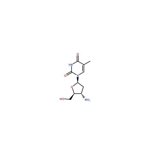 Ak Scientific 3'-Amino-2', 3'-dideoxythymidine (1g), CAS 52450-18-7 9453AJ-1g - main