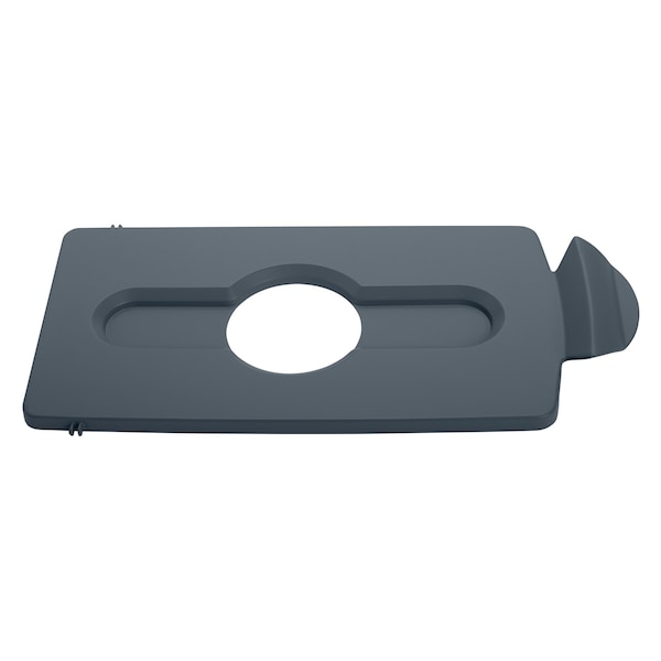 Rubbermaid Commercial SJRS GRAY BOTTLES/CANS LID 2007897 - main