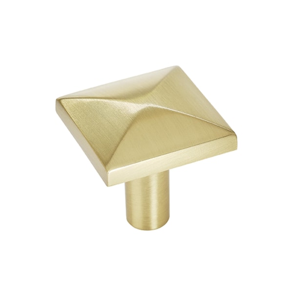 Amerock Extensity 1-1/8 in 29 mm Length Golden Champagne Cabinet Knob, 10PK 10BX29370BBZ - main