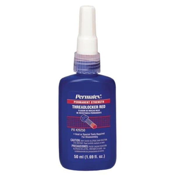 Protectionpro Permanent Strength Threadlocker Red 50 Ml Tube - Red PR3690620 - main