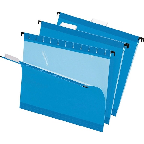 Pendaflex FOLDER, HANGING, LTR, 1/5, BLUE, 25PK 415215BLU - main