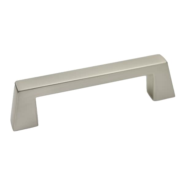Pride Industrial 4-1/2ft Colorado Cabinet Pull with 3-3/4in Center to Center Satin Nickel Finish P92836SN - main