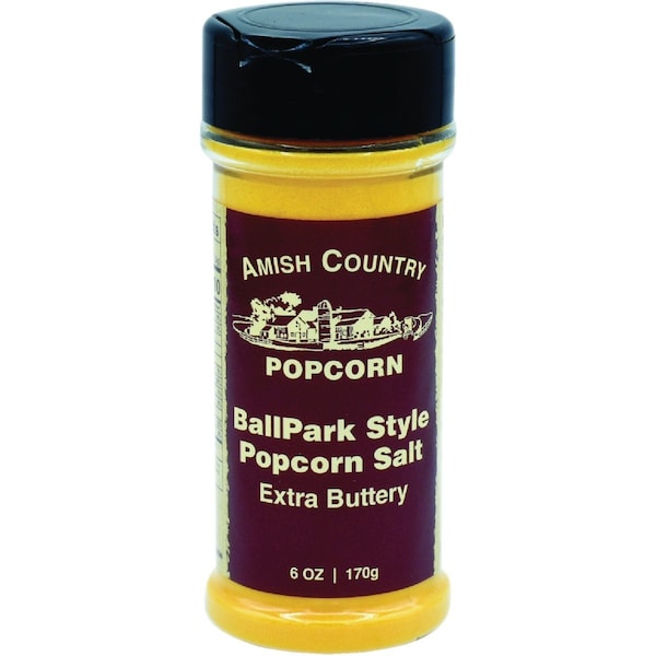 Amish Country Popcorn 6 Oz. Ballpark Buttersalt 41006 W BS - main