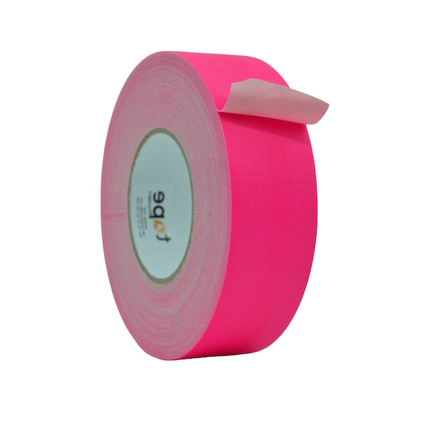 Wod Tape GTC12F Gaffer Tape Fluorescent Pink 2 in. X 60 ft., 24PK WOD GTC12F-02000-24-60-FPI - main