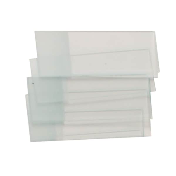 Dynarex Microscope Slides, Clear, corner grounded, 3"x1"x1 mm, 1440PK 4170 - main