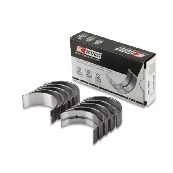 King Engine Bearings Main Bearing Set for Ford-Kia-Mazda DOHC 16 Valve-SOHC 8 Valve-SOHC 16 Valve - Standard Size MB5537AM - main