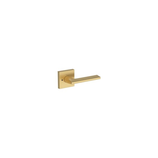 Baldwin Residential Door Levers Privacy Reversible Lifetime Satin Brass PVANACSR044 - main