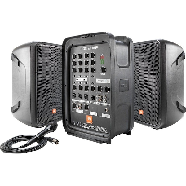 Harman Professional Solutions JBL 8" Packaged PA System With 8-channel Integrated Mixer EON208P - main