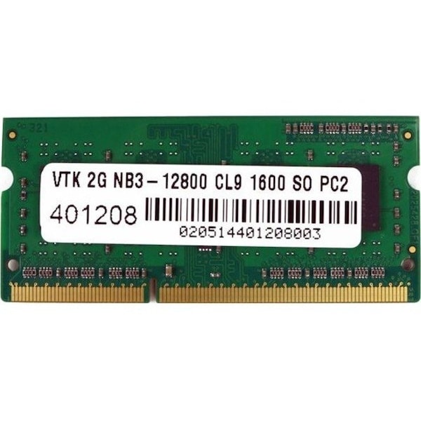 Visiontek Products 2GB DDR3 1600 MHZ CL9 SODIMM 900450 - main