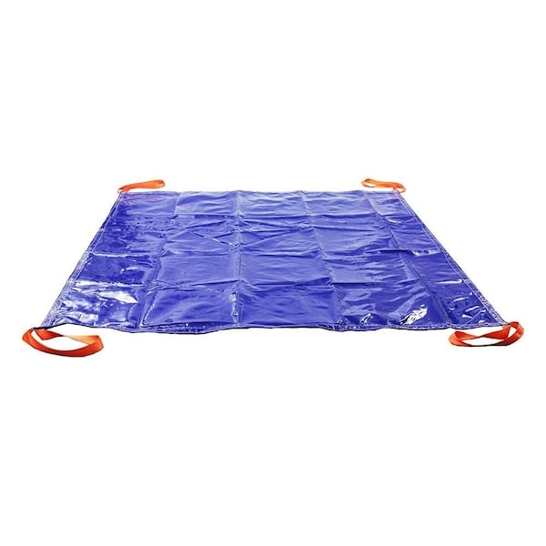 Mytee Products Snow Removal Tarps Snow Tarp Demo 12ft x 12ft 26 oz Vinyl w/Webbing Loop 10,000 lbs Debris-12-12-26oz - main