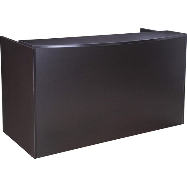Norstar Boss Reception Desk - 42" Height x 71" Width x 30" Depth - 1 Each N169-MOC - main