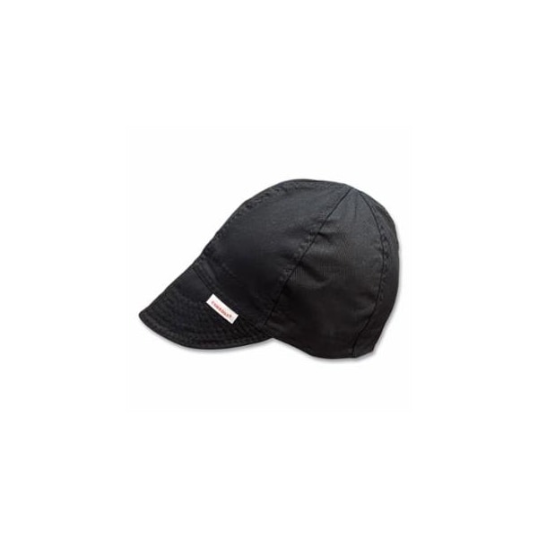 Comeaux Caps Single Sided Cap, 7-3/4, Black 118-1000-B-7-3/4 - main