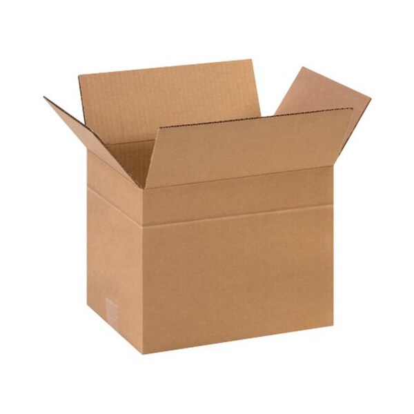 Partners Brand Multi-Depth Corrugated Boxes, 11 3/4" x 8 3/4" x 8 3/4", Kraft, 25/Bundle MD1188 - main