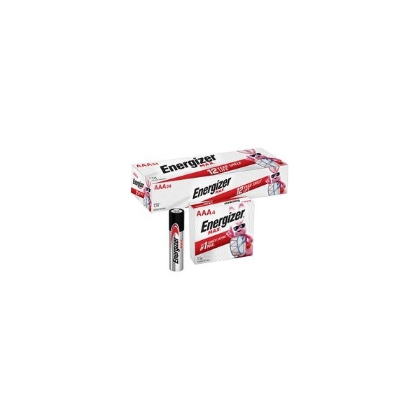 Energizer Max AAA Alkaline Battery 4-Packs, For Digital Camera, Multipurpose, Toy, AAA, 6PK E92 - main