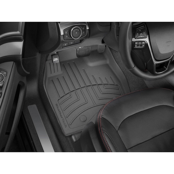 Weathertech Black Front FloorLiner HP, 2025 Hyundai Carnival Hybrid 4419111IM - main