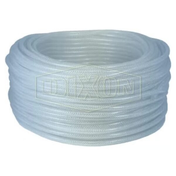 Dixon Braided Tubing, 1/2 in ID x 3/4 in OD x 300 ft L, PVC, Domestic IBR0812 - main