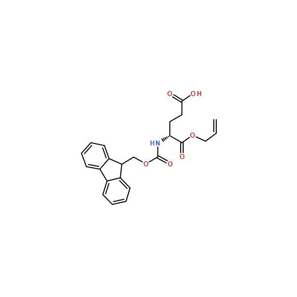 Ak Scientific Fmoc-D-glutamic acid α-allyl ester (1g), CAS 204251-86-5 0476AB-1g - main