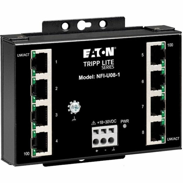 Eaton EATON Ethernet Switch 8-Port Fast Ethernet Unmanaged NFI-U08-1 - main