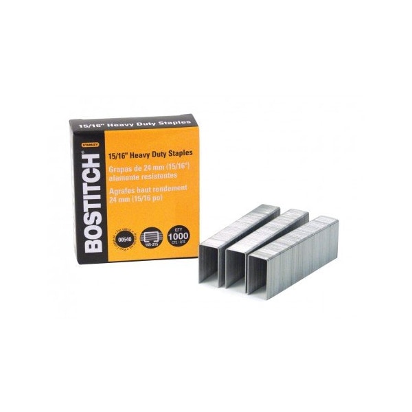 Bostitch Heavy Duty Staples, 165-215 Sheets, 15/16 Inch (24mm) Leg, 1,000 Per Box SB3515/16HC-1M - main