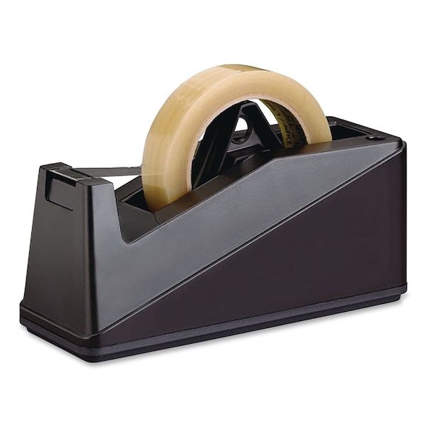 Scotch Desktop Tape Dispenser, 3" Core, Plastic, Black HB900 - main