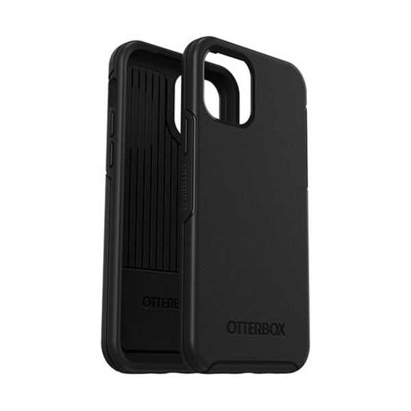 Otterbox Symmetry Antimicrobial Case For Apple Iphone 12 / 12 Pro, Black 77-65414 - main
