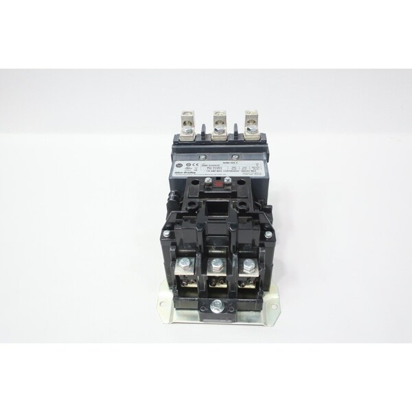 Allen Bradley AC CONTACTOR 115-120V-AC 135A AMP 100HP SIZE 4 500F-EOD930 - main
