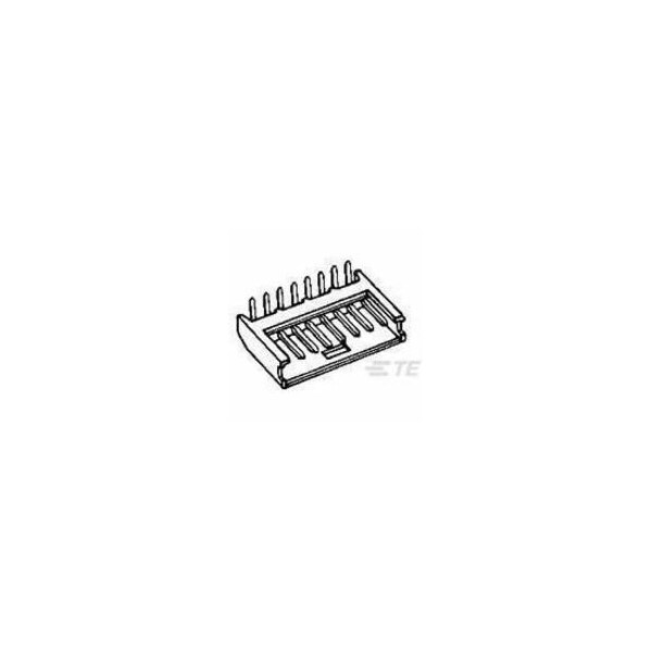 Te Connectivity AGASTAT Board Connector 10 Contacts 1 Rows Male Right 280381-2 - main