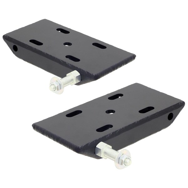 Rockjock Heavy Duty Spring Plates with Sway Bar Mounts - 2.5 in. Wide Springs CE-9031F - main