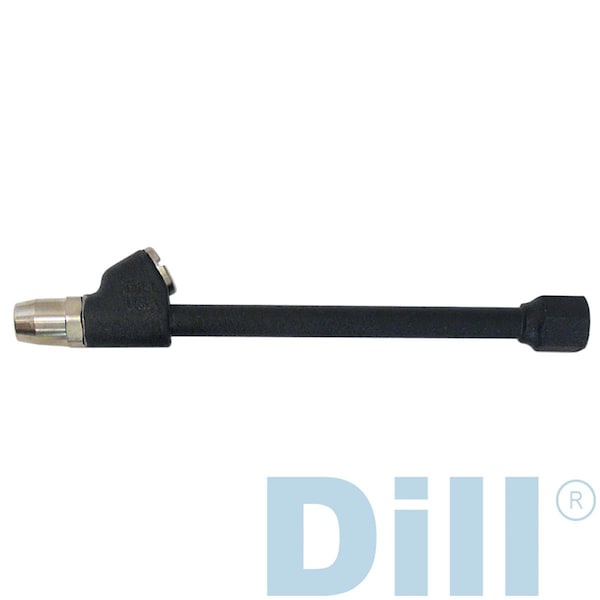 Dill Air Controls 6 in. Dual Foot Air Chuck, Black DIL6175 - main