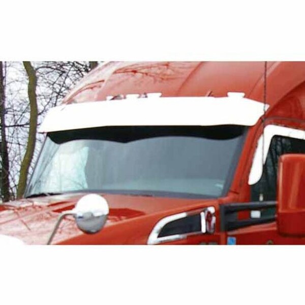 Ilc Replacement For Kenworth T680 Year 2014 8.5In Stainless Steel Drop Visor WZ-EQ2D-E - main