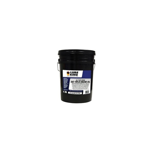 Lube King Fleet Oil, 15W-40, 5-Gallons LU015K5P - main