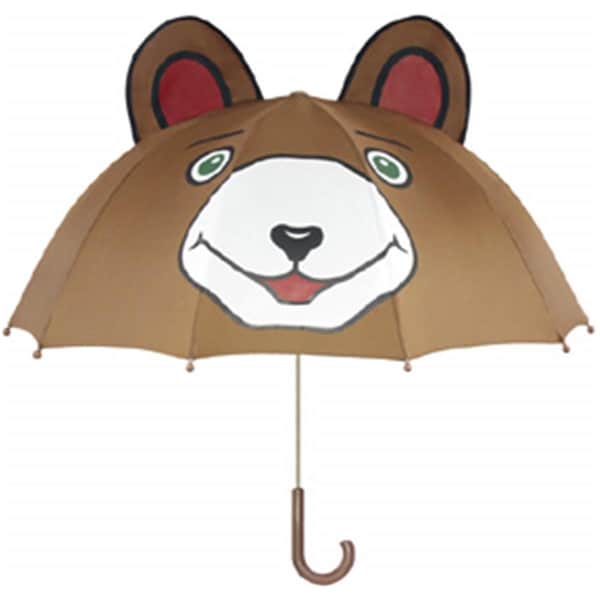 Distinto 100% Nylon Children'S Bear Umbrellas - Brown DI3546080 - main