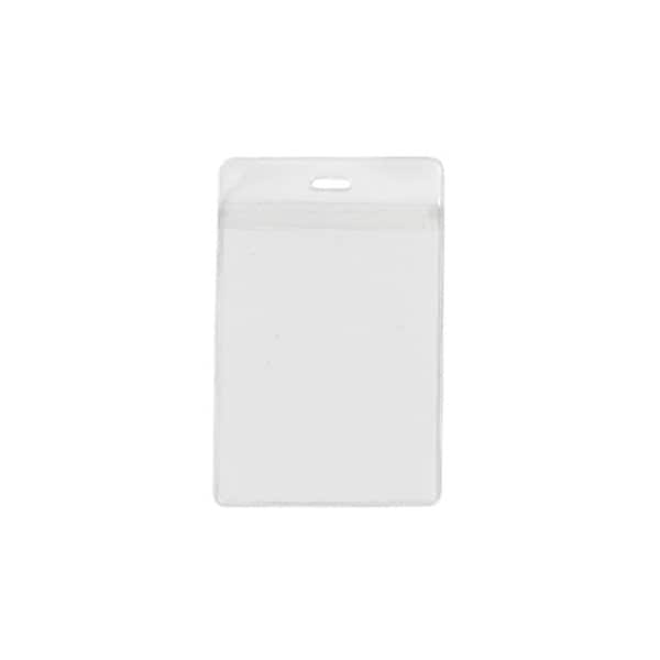 Brady BADGE HOLDER, CLEAR VINYL CREDENTIAL HOLDER 3-3/8X5-1/4 O.D. 1840-1610 - main