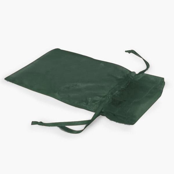 Nashville Wraps Hunter Green Organza Favor Bags, 3x4, 10PK B01019 - main