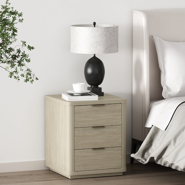 Manhattan Comfort Evelyn Nightstand in Natural NS013-NA - main