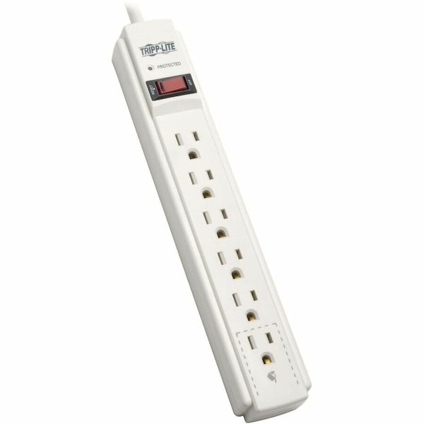 Eaton Tripp Lite Series Protect It 6-Outlet Surge Protector, 6 ft. 1.83 m Cord, 790 Joules, TLP606TAA - main