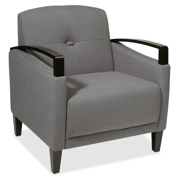 Ave 6 Collection: Main Street Chair, Wood Back, 30 in W 29-1/2" L 32" H, Fabric Seat MST51-W12 - main