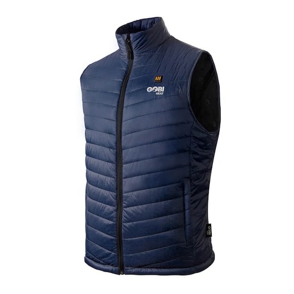 Gobi Heat Dune Men's Heated Vest, Navy Blue, L 658580 - main