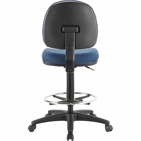 Lorell Millenia Adjustable Task Stools, Blue LLR80010 - main