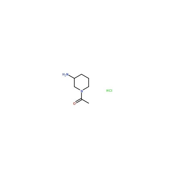 Ak Scientific 1-Acetylpiperidin-3-amine hydrochloride (5g), CAS 1158319-57-3 0498AA-5g - main